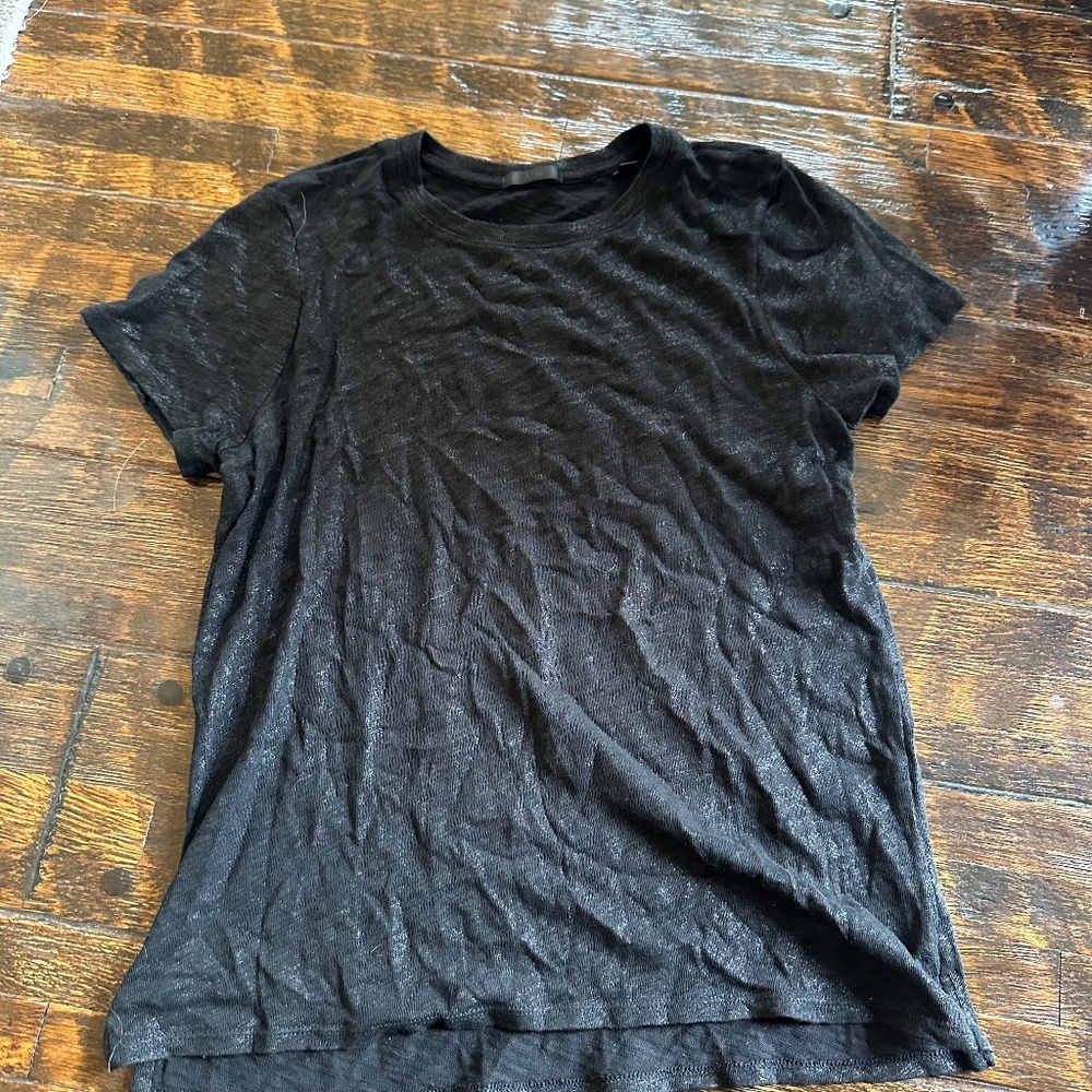 ATM Anthony Thomas Melillo Black Short Sleeve Tee